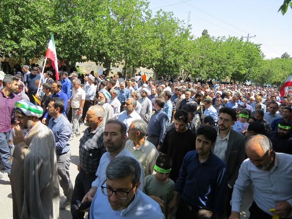 برگزاری راهپیمایی جمعه‌های خشم در بجنورد
