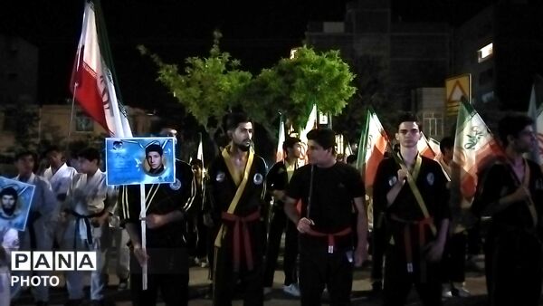 بیعت ورزشکاران  نیشابوری با رهبر انقلاب-۱