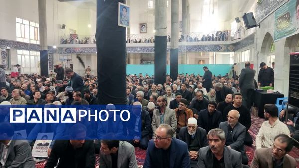 گرامیداشت شهدای‌خدمت در مسجد جامع شهرستان قروه