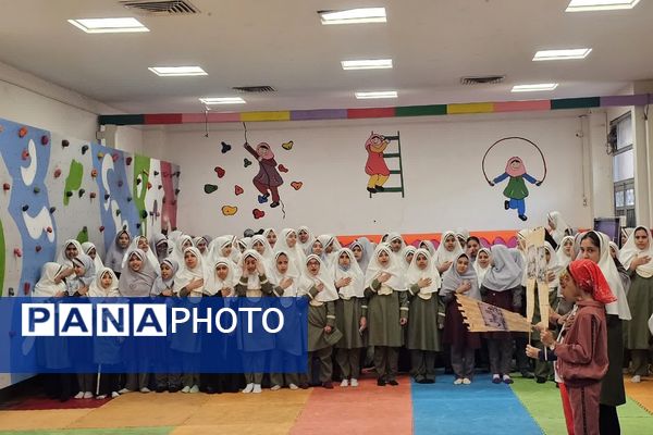 برگزاری المپیاد ورزشی در دبستان شاهد ام‌البنین (س) ناحیه دو شهرری 