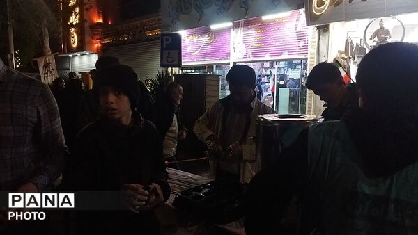 موکب مردمی شهید مصطفی صدر زاده میزبان غیور مردان نیشابوری