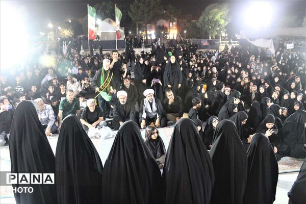 عزاداری شهادت حضرت رقیه(س) با حضور دانش‌آموزان ناحیه یک قم