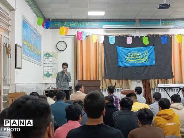 مراسم قرائت دعای توسل و جشن ولادت حضرت زینب(س) در دبیرستان شاهد مالک اشتر 