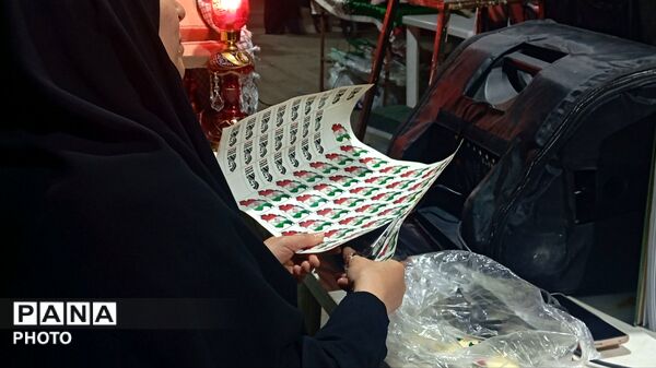موکب فرهنگی دبیرستان نمونه وکیلی ۱۰ در حسینیه فضل نیشابور