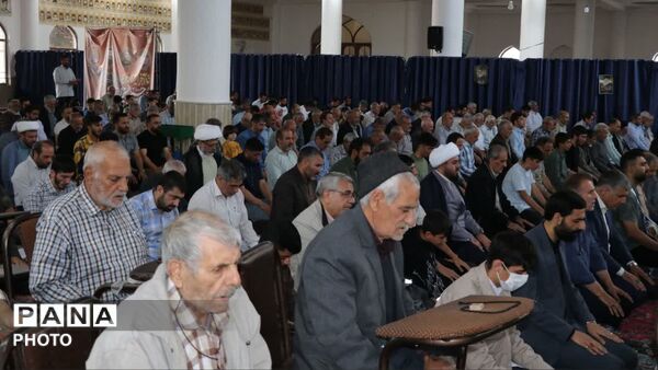 آیین عبادی سیاسی نماز جمعه شهرستان نظرآباد