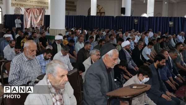 آیین عبادی سیاسی نماز جمعه شهرستان نظرآباد