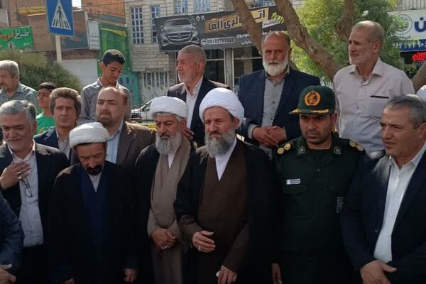حضور پرشور مردم قرچک در راهپیمایی بشارت نصر