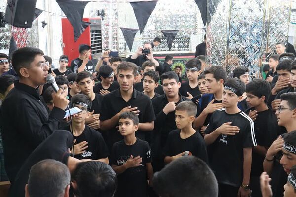 برگزاری سوگواری احلی من العسل با اجتماع بیش از ۳۰۰ دانش آموز ملاردی در آستان مقدس امامزاده ابراهیم (ع)