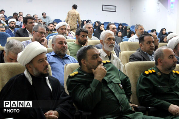 آیین تکریم و معارفه فرمانده سپاه سملقان؛ تجدید پیمان خدمت 