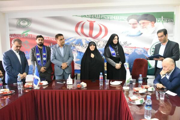 آیین تکریم و معارفه سرپرست سازمان دانش‌آموزی مازندران 
