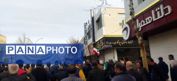  راهپیمایی بیست و دو بهمن در کاشمر