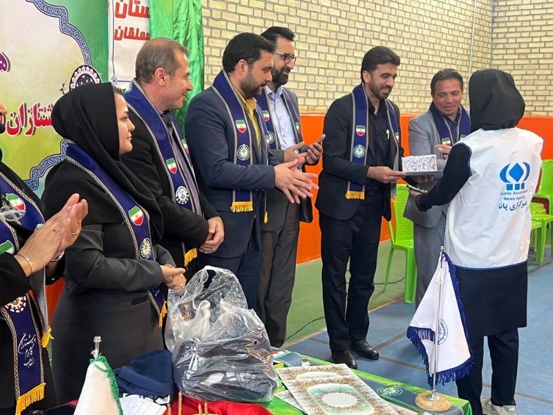 اختتامیه کلاس‌های ضمت خدمت پیشتازان در شهرستان سملقان