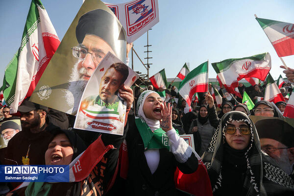 راهپیمایی محکومیت اقدامات تروریستی آمریکا و رژیم صهیونیستی علیه ملت ایران - 2