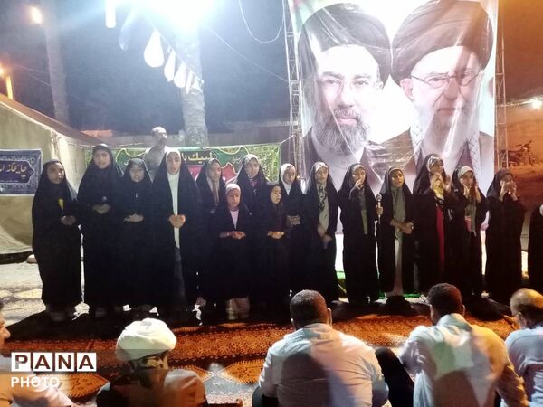 جشن عید غدیر در محله مارم باغ‌شهر فین