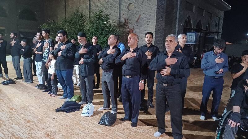 مراسم شام غریبان در شیروان
