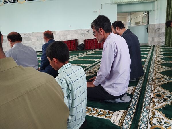 موکب دبیرستان ناصر در آموزش  و پرورش ناحیه ۷