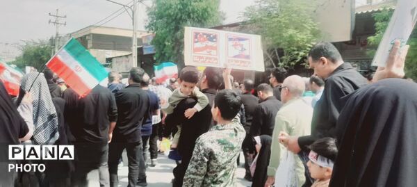 برگزاری پرشور راهپیمایی روز قدس در لارستان 