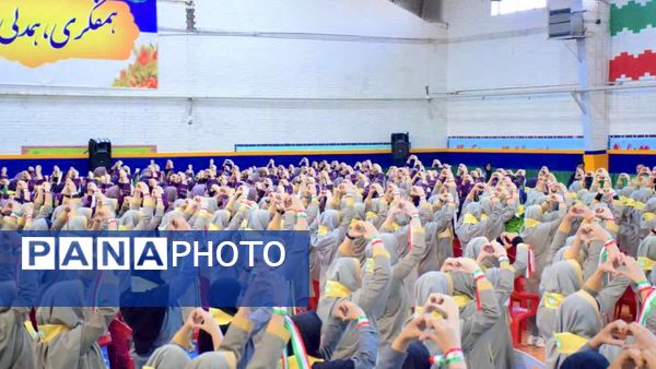 درخشش یاوران مقاومت، دختران انقلاب، در شهرستان شازند استان مرکزی