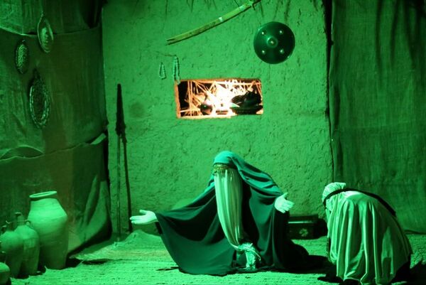 مراسم تعزیه‌خوانی شهادت حضرت فاطمه زهرا (س) در اهرم تنگستان