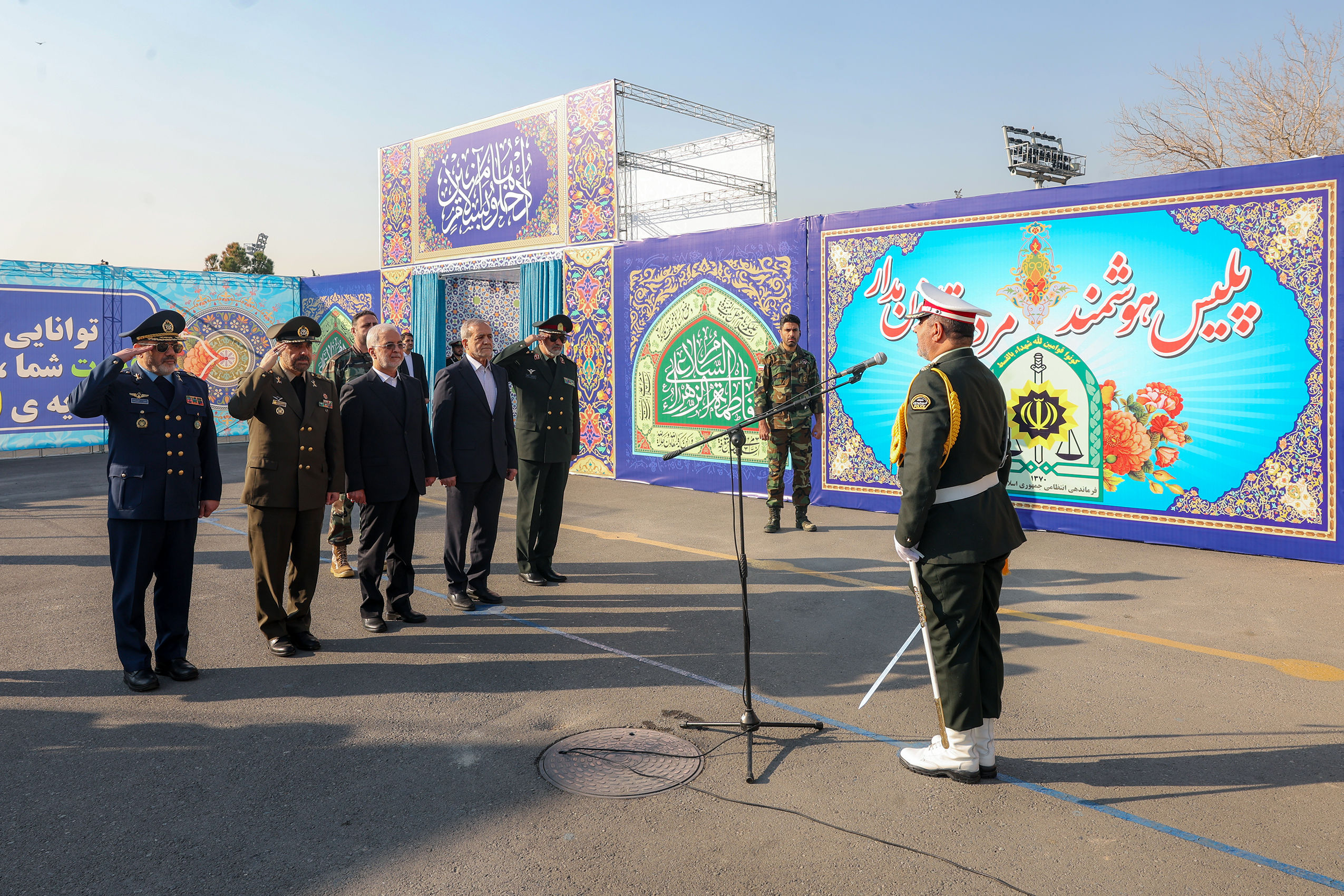 برگزاری چهل و هفتمین مراسم دانش‌آموختگی دانشجویان دانشگاه علوم انتظامی

