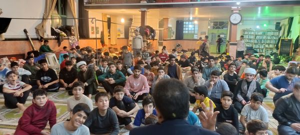 روز دوم اعتکاف پسران آشخانه 