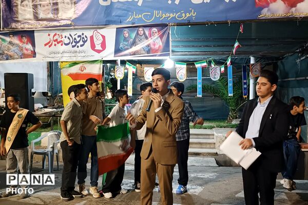 از تفسیر نهج‌البلاغه تا شورِ رجزخوانی، ضیافت دانش‌آموزان مدرسه نمونه رشد در موکب آموزش و پرورش