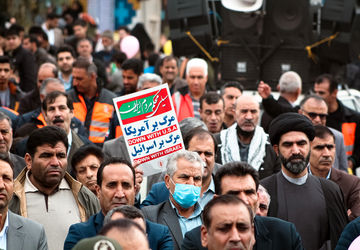 حضور پرشور دانش آموزان پلدختری در راهپیمایی ۲۲ بهمن