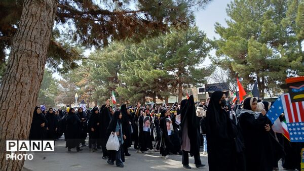 حضور باشکوه مردم مومن باخرز در راهپیمایی روز قدس