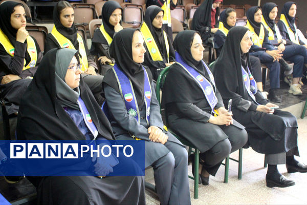 مراسم سالروز تاسیس سازمان دانش‌آموزی در استان سمنان 