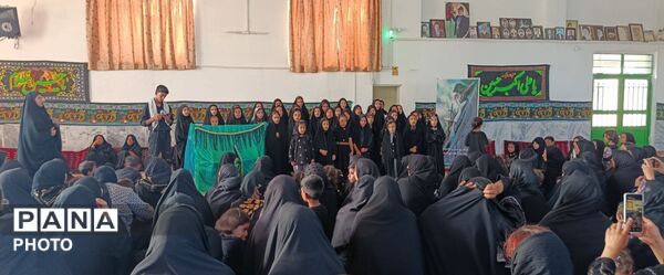 آیین معنوی شیرخوارگان حسینی در شهرستان فیض آباد