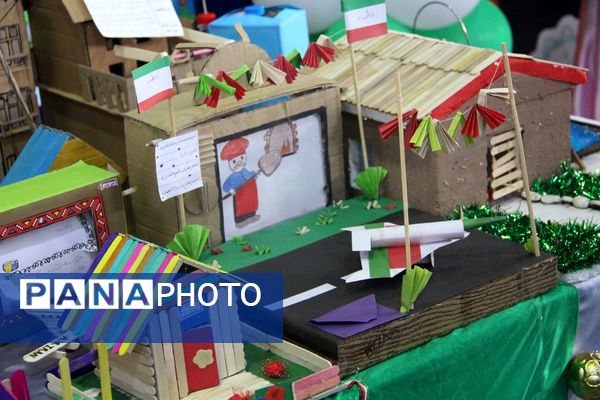 رونمایی از خلاقیت دانش‌آموزان؛ نمایشگاه جابر بن حیان در قیامدشت