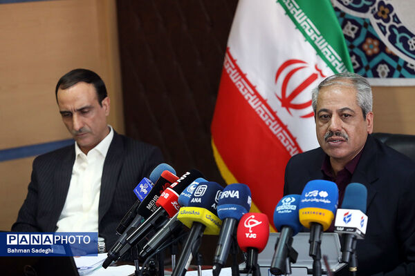 نشست خبری رئیس سازمان سنجش آموزش کشور