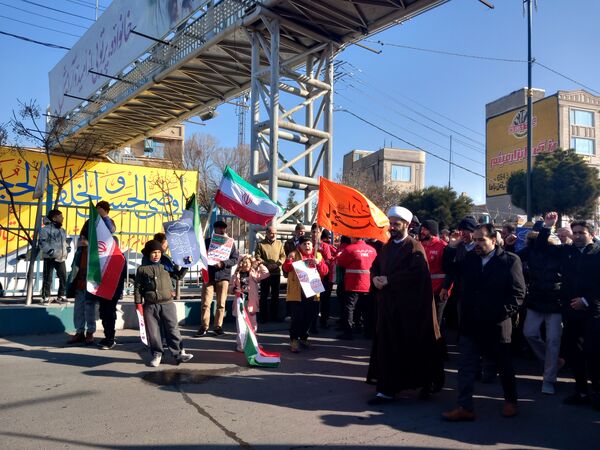 راهپیمایی ۲۲ بهمن در بخش صفادشت ملارد