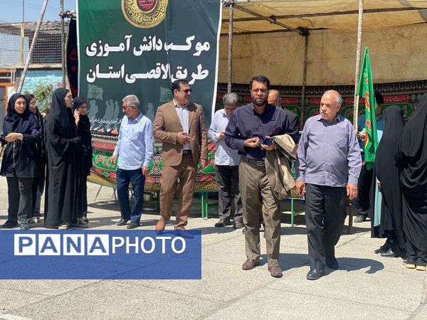 موکب دانش‌آموزی طریق‌الاقصی ناحیه سه کرمانشاه