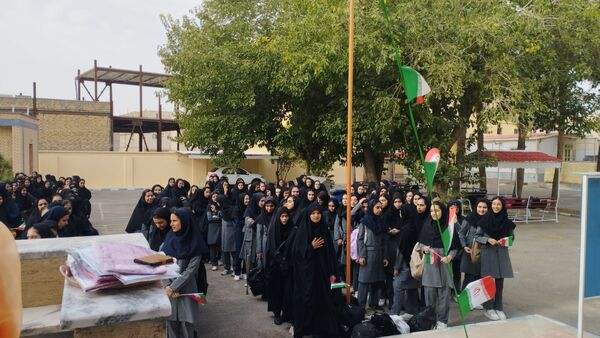 آغاز سال تحصیلی جدید و نواختن زنگ مهر در شهرستان خلیل‌آباد