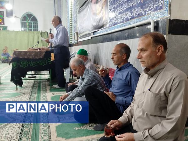 برگزاری مراسم اولین سالگرد شهادت خادم الرضا در شهر حسن آباد