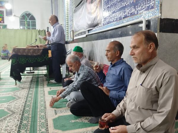 برگزاری مراسم اولین سالگرد شهادت خادم الرضا در شهر حسن آباد