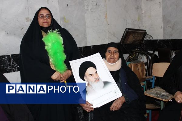 حضور پرشور کودکان گچسارانی در یوم‌الله ۹ دی