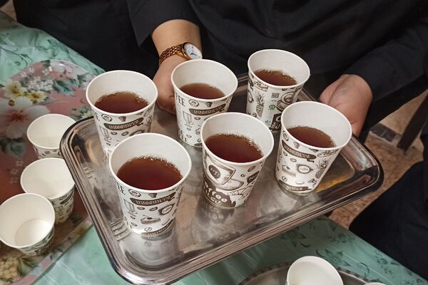 مراسم عزاداری و توزیع نذری به مناسبت ایام فاطمیه در مدارس شهرستان ورامین