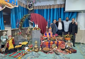 جشن یلدا در دبیرستان رازی شیراز