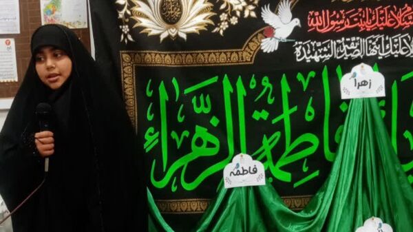 یاد بانوی نور در مدرسه زینب(س) مروست