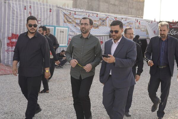 بازدید قائم‌مقام سازمان دانش‌آموزی وزارت از مواکب دانش‌آموزی کرمانشاه در مسیر خدمت‌رسانی اربعین