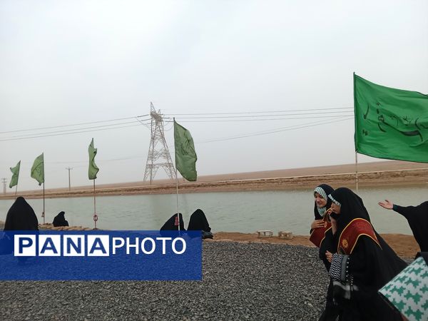 بازدید دانش آموزان خادم الشهدا از شلمچه