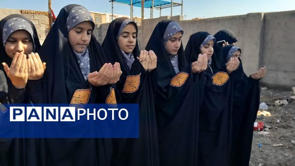 پیاده روی به عشق امام زمان (عج) در خواف