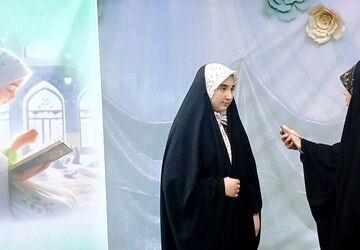 روز دوم اعتکاف دانش‌آموزی در مسجد صاحب الزمان ناحیه دو کرج
