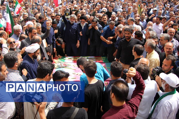 تشییع شهدای حمله رژیم صهیونیستی در یزد