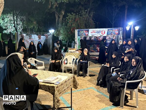 کارگاه خبرنگاری در موکب نوجوان مبارز در یزد
