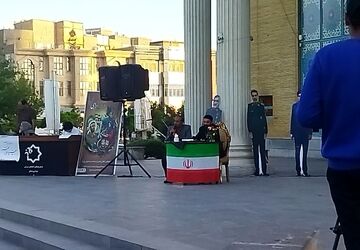 اهالی فرهنگ، هنر و رسانه نیشابور همانند مردم پای کار انقلاب 