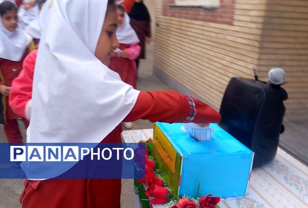 برگزاری انتخابات شورای دانش‌آموزی در مدارس دیواندره 