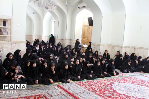 اجتماع خواهران خورشید در زیارتگاه شهید آیت‌الله مدرس (ره)